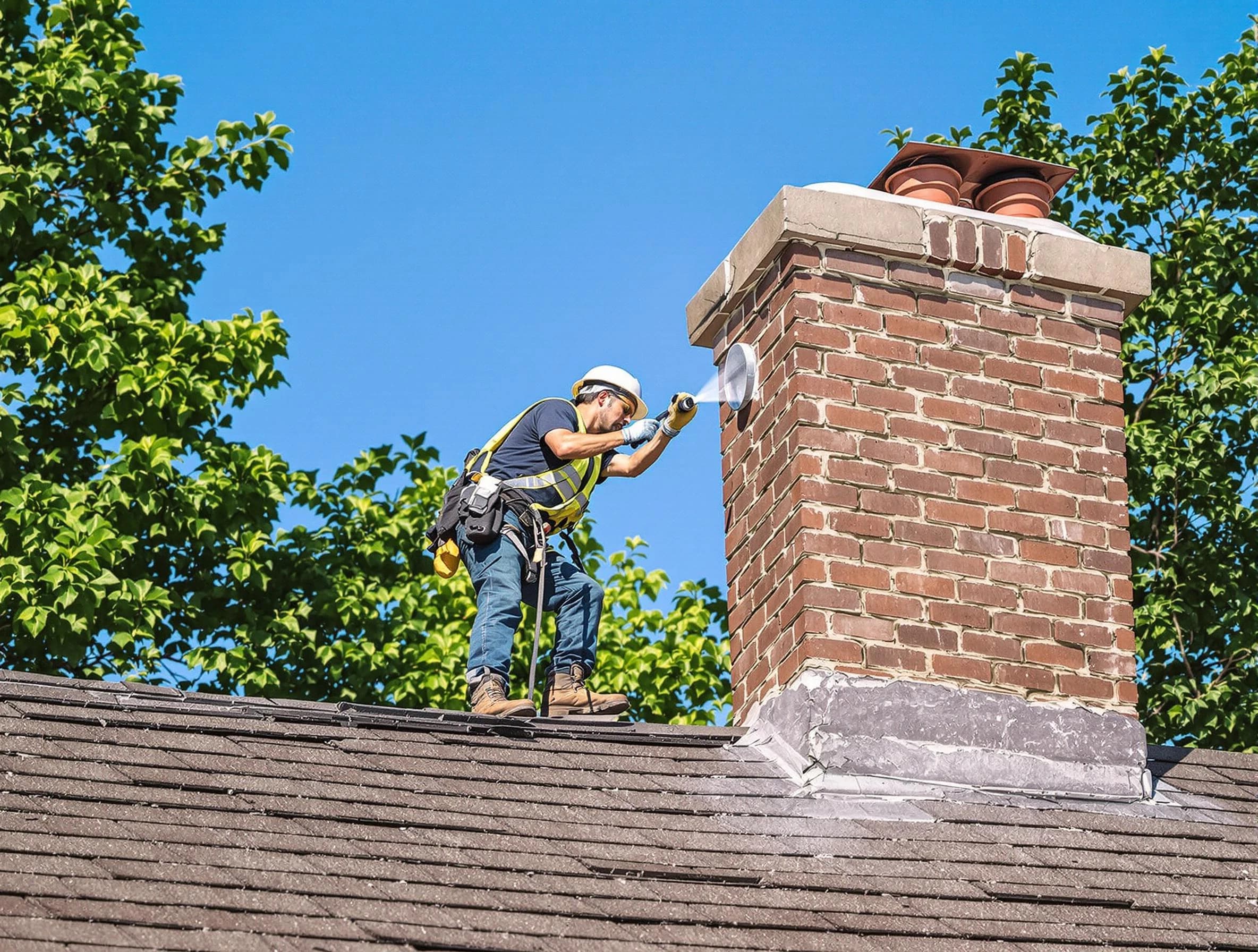 Boulder Chimney Sweep performing an inspection with advanced tools in Boulder, CO