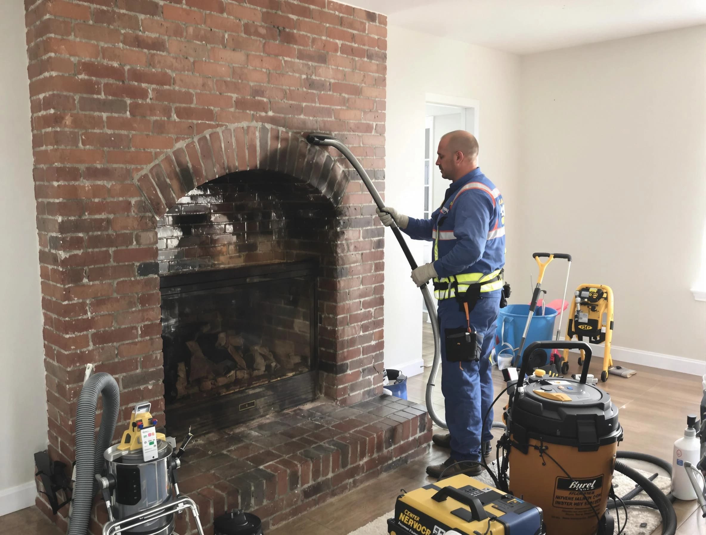Boulder Chimney Sweep expert performing detailed chimney sweep in Boulder, CO