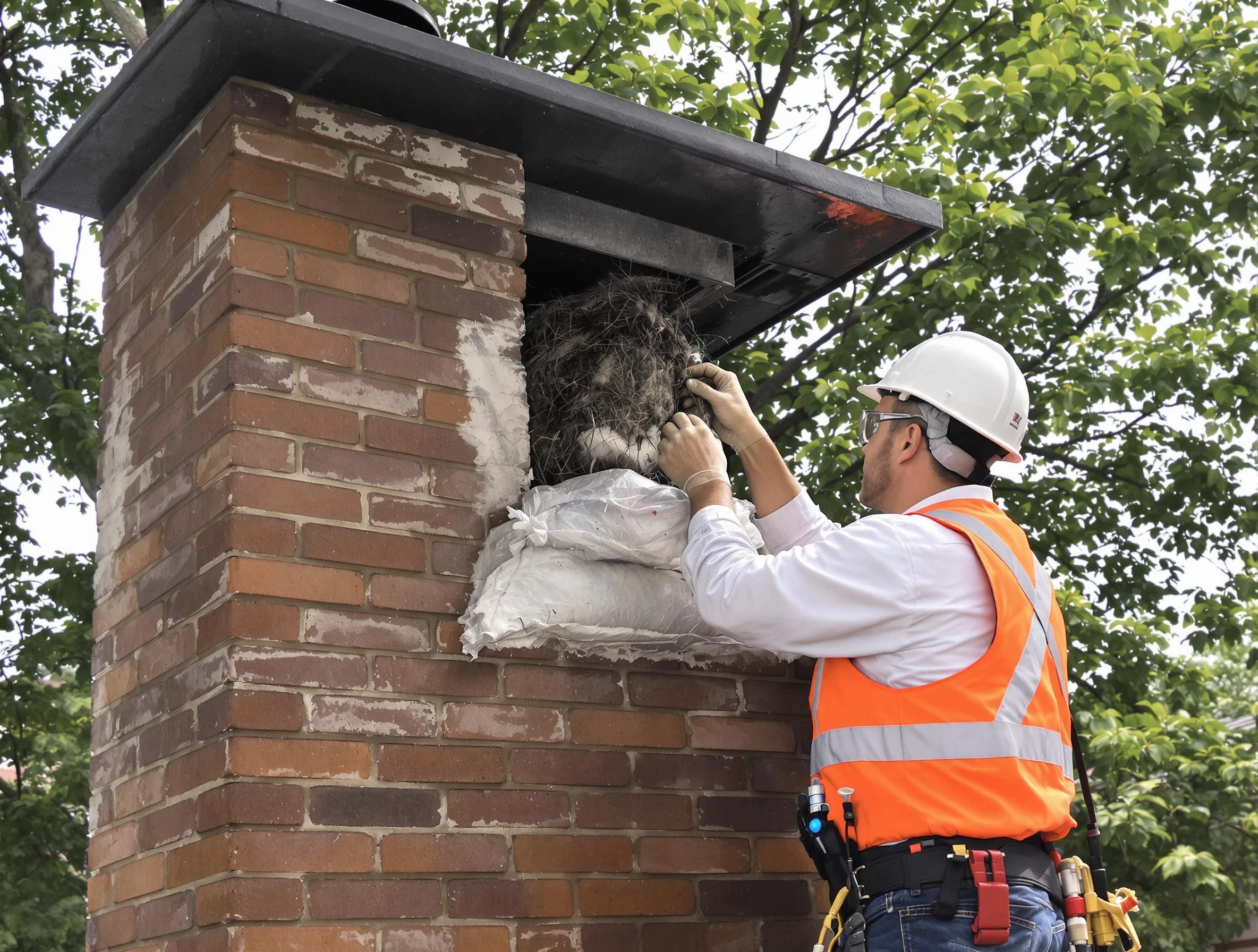 Humane removal of debris and animals by Boulder Chimney Sweep in Boulder, CO