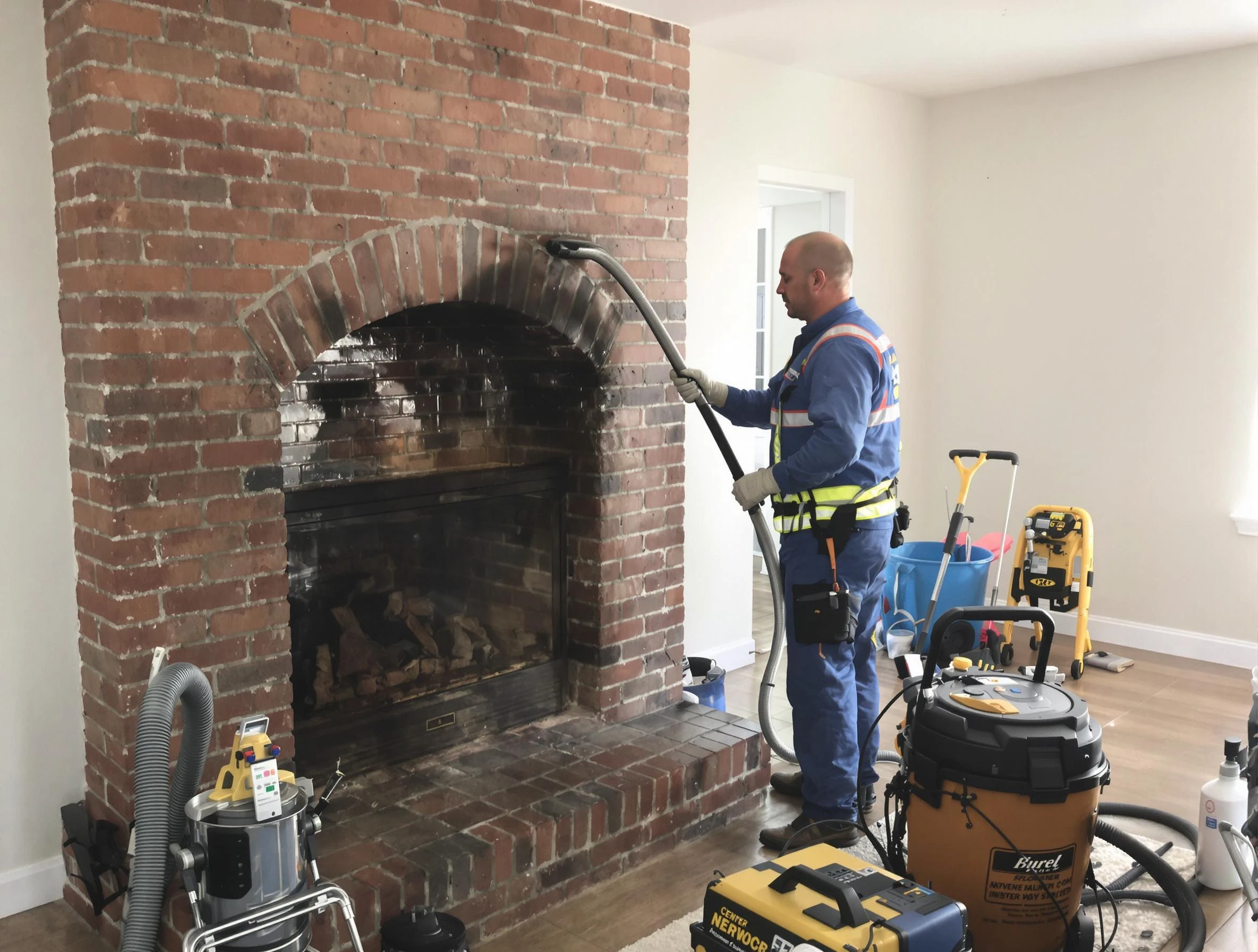 Boulder Chimney Sweep expert performing detailed chimney sweep in Boulder, CO