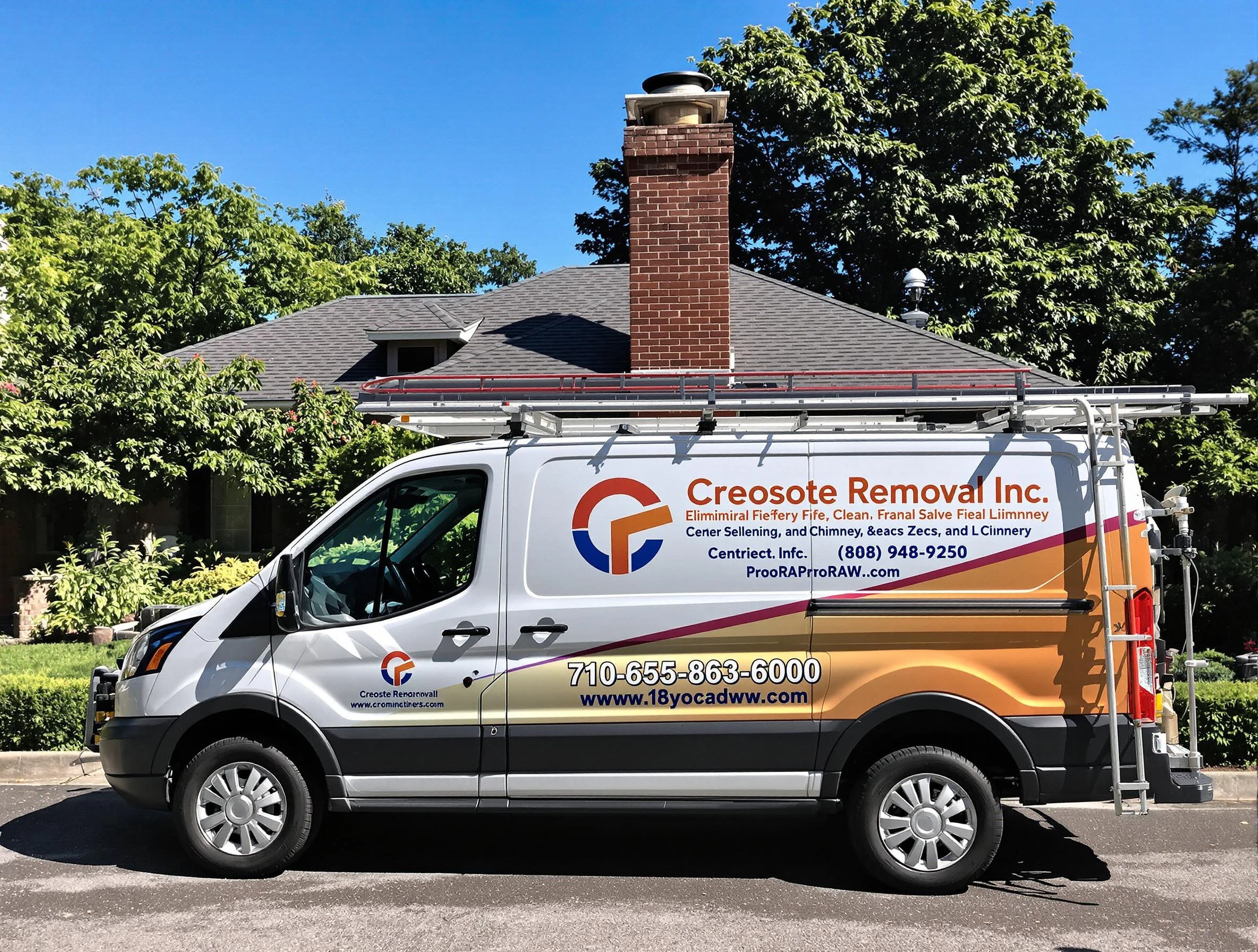 Boulder Chimney Sweep technician removing creosote safely in Boulder, CO